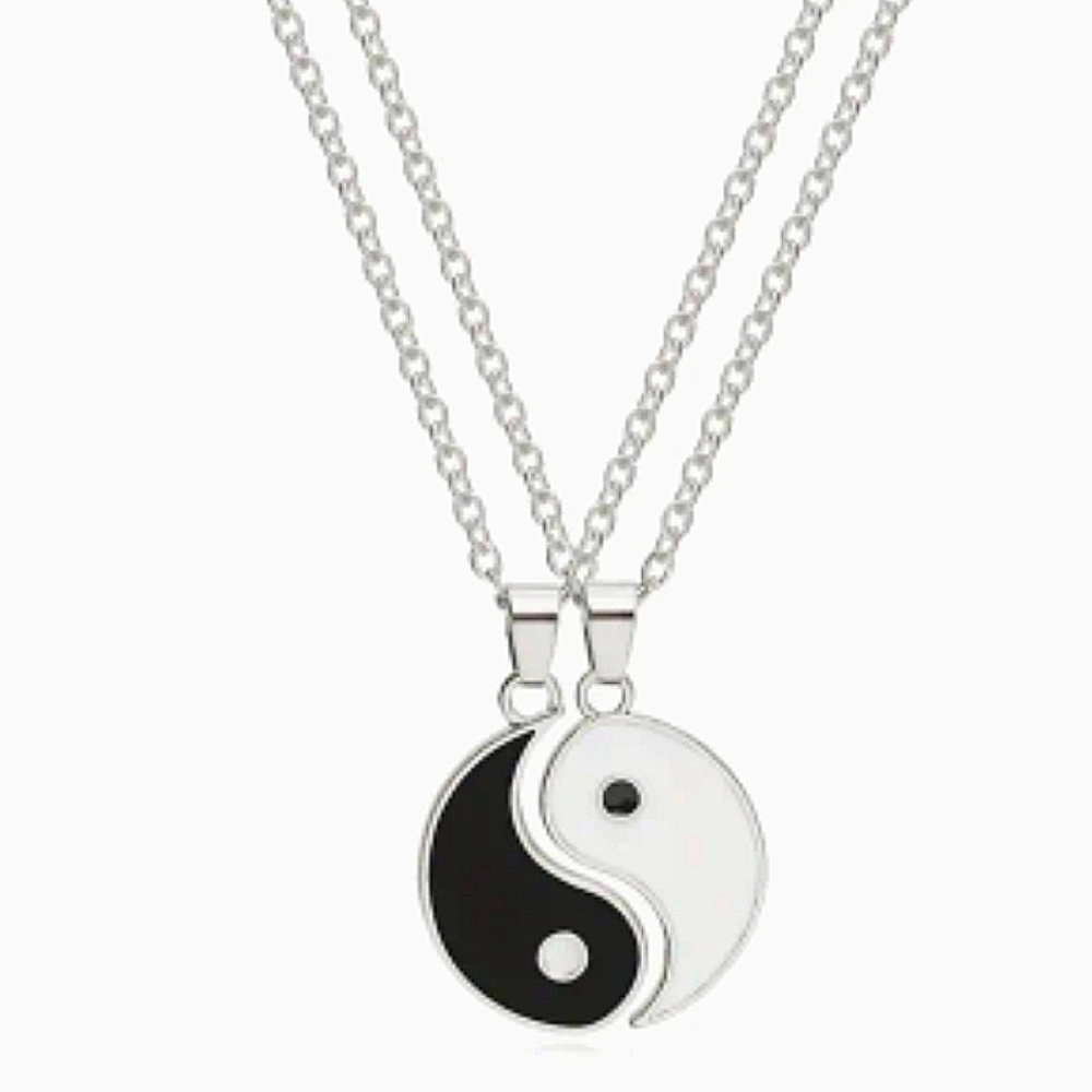 Couples Ying Yang Necklace